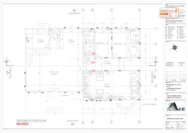 Ground Floor Plan Revised1617116331974 | PDF | Buildings And Structures ...