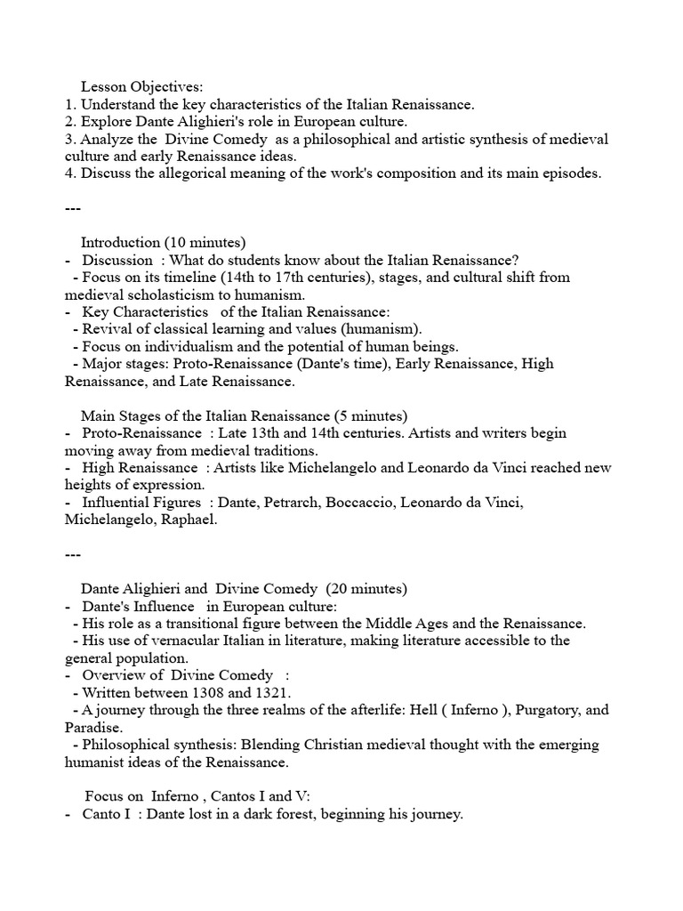 Dante | PDF | Divine Comedy | Renaissance