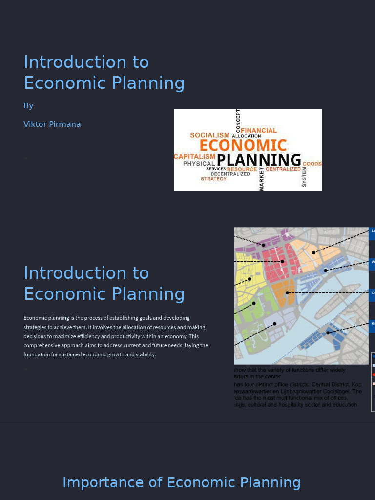 Pertemuan II - Introduction-to-Economic-Planning | PDF | Economic ...