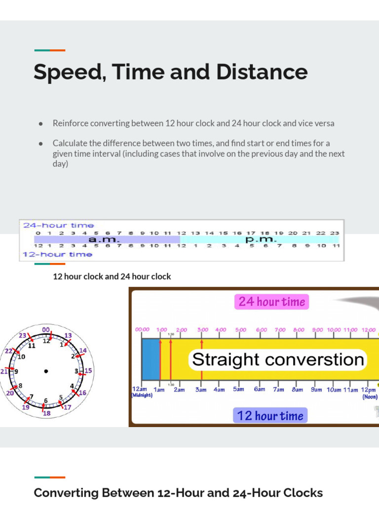 Speed, Time and Distance | PDF