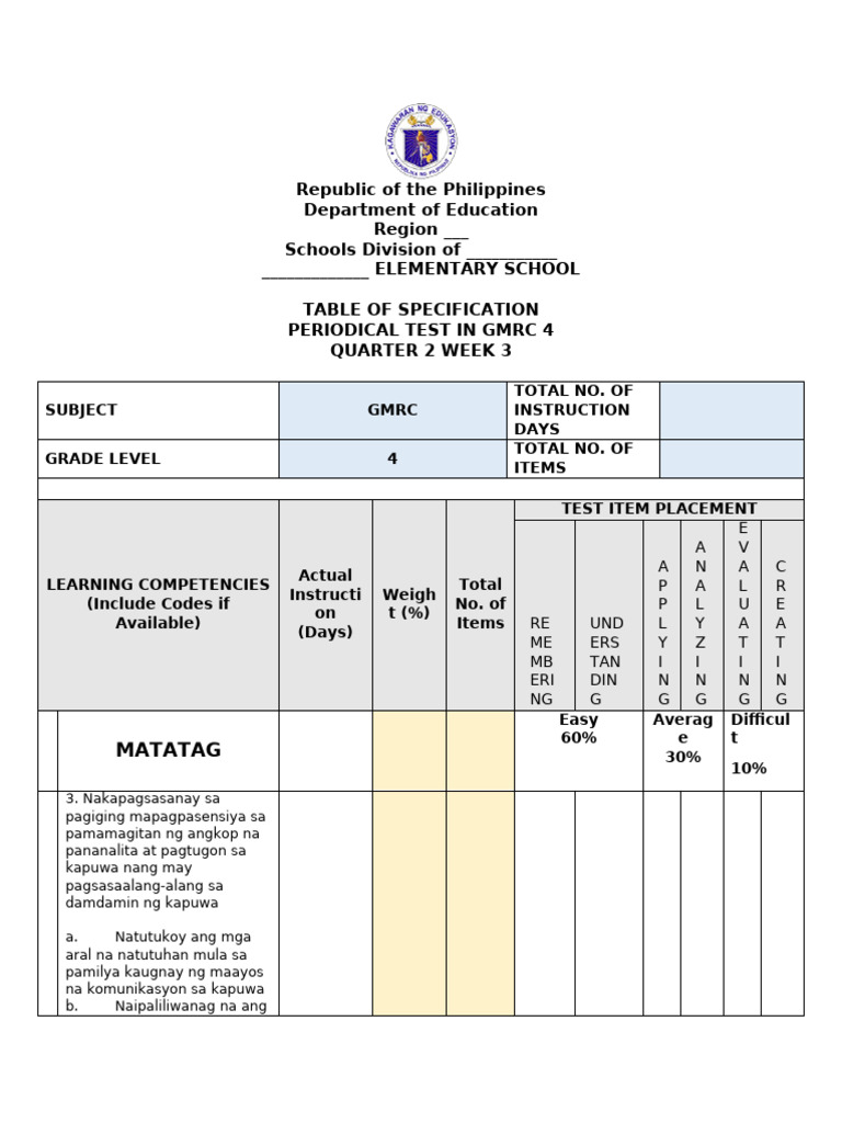 Tos Week 3 | PDF