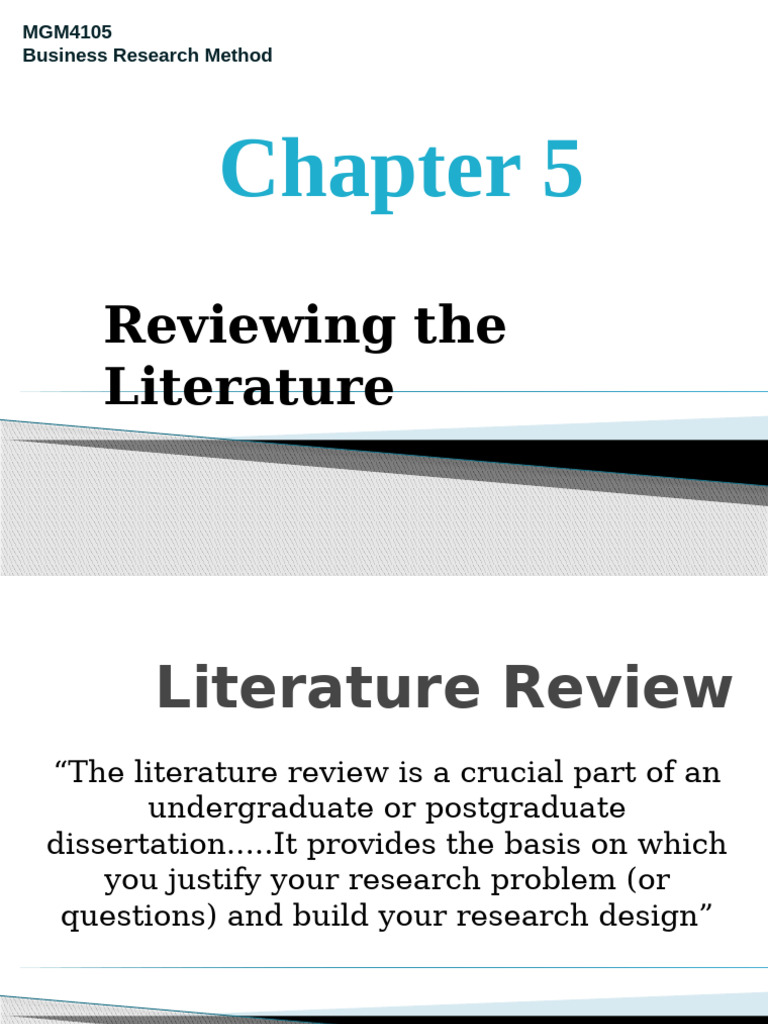 Essential Guide to Literature Reviews | PDF | Methodology | Literature ...