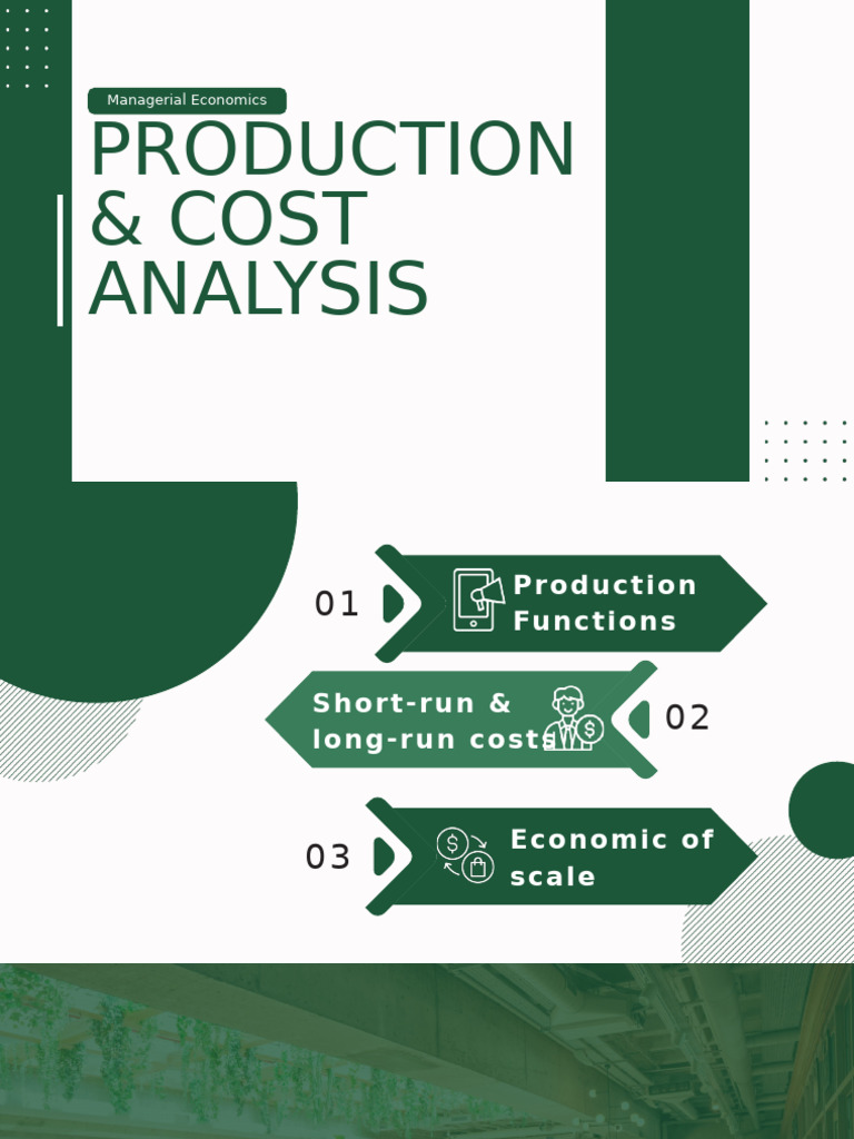 Production and Cost Analysis Overview | PDF | Marginal Cost | Economies