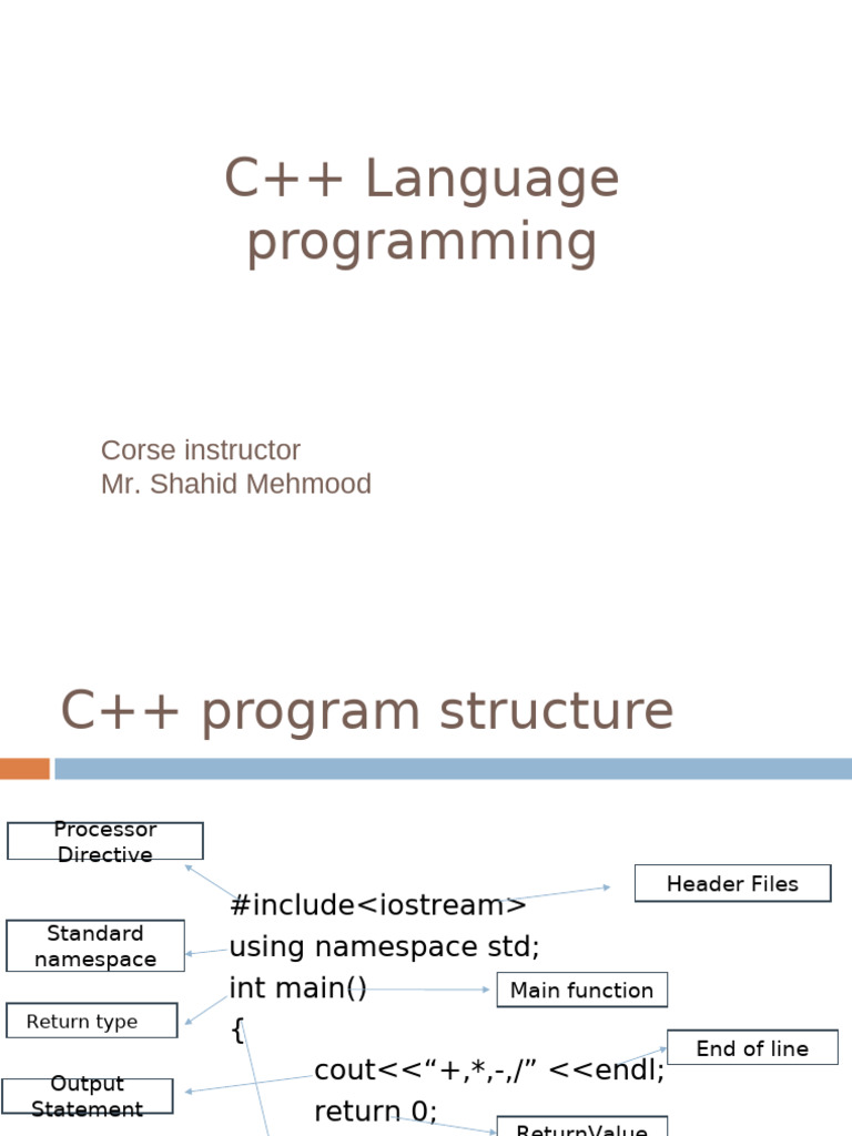C++Pogamming Languages | PDF | C++ | Software Development