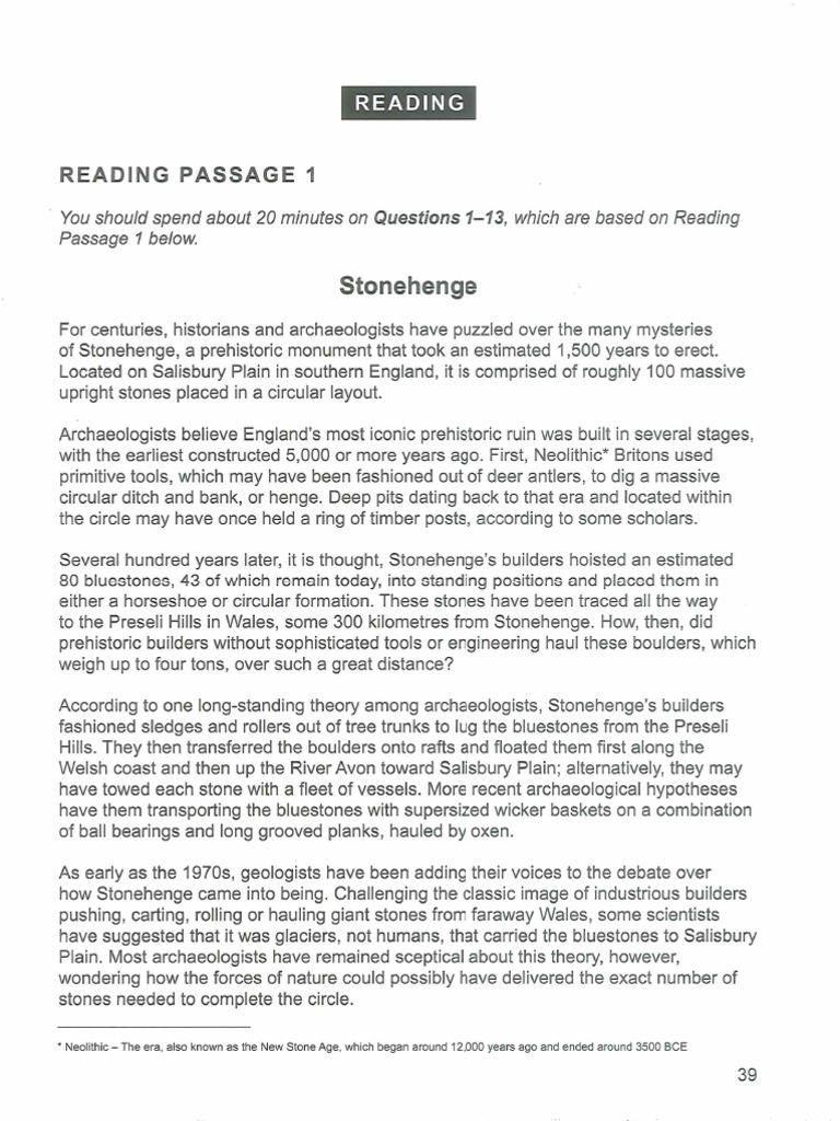 Cambridge 18 Reading Test 2 | PDF
