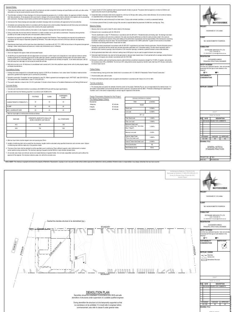 STR A | PDF | Concrete | Foundation (Engineering)