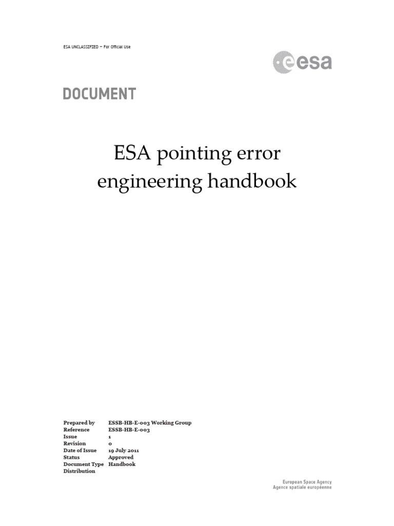 Essb HB e 003 - 19jul2011 | PDF | Standard Deviation | System