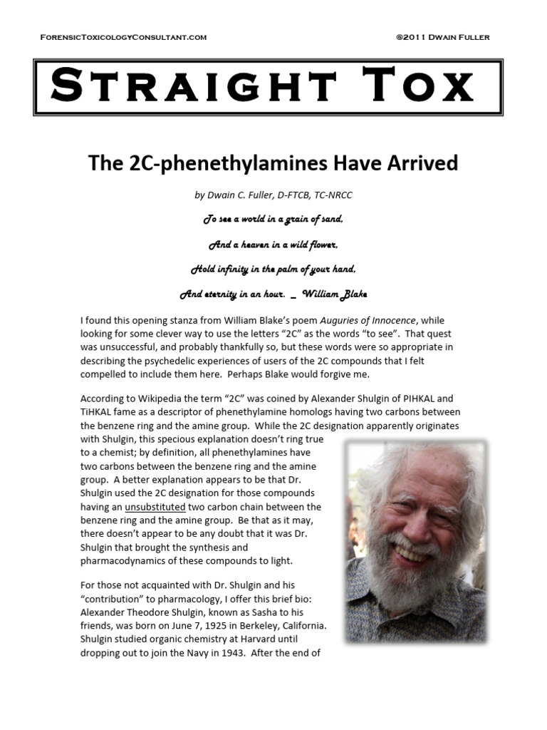 Understanding 2C Phenethylamines | PDF | Psychoactive Drugs | Drugs