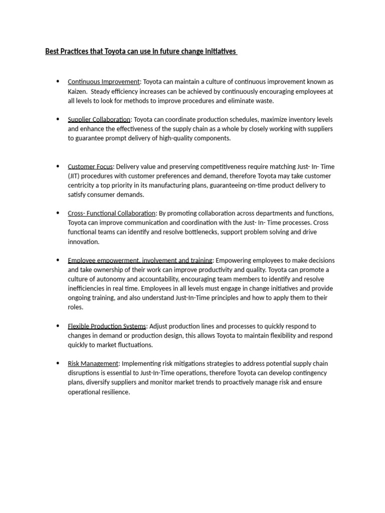 Organisational Behaviour Best Practices & Limitations | PDF | Lean ...