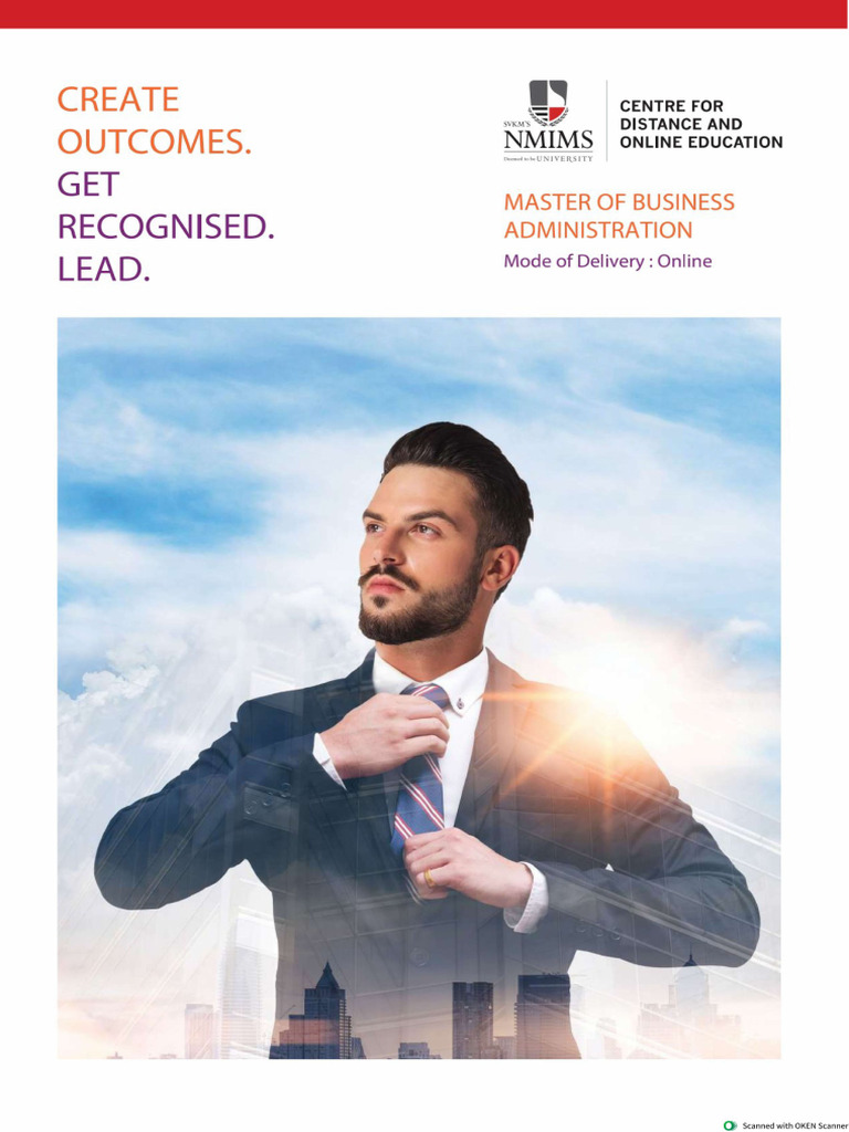 NMIMS Online MBA Brochure 1 | PDF