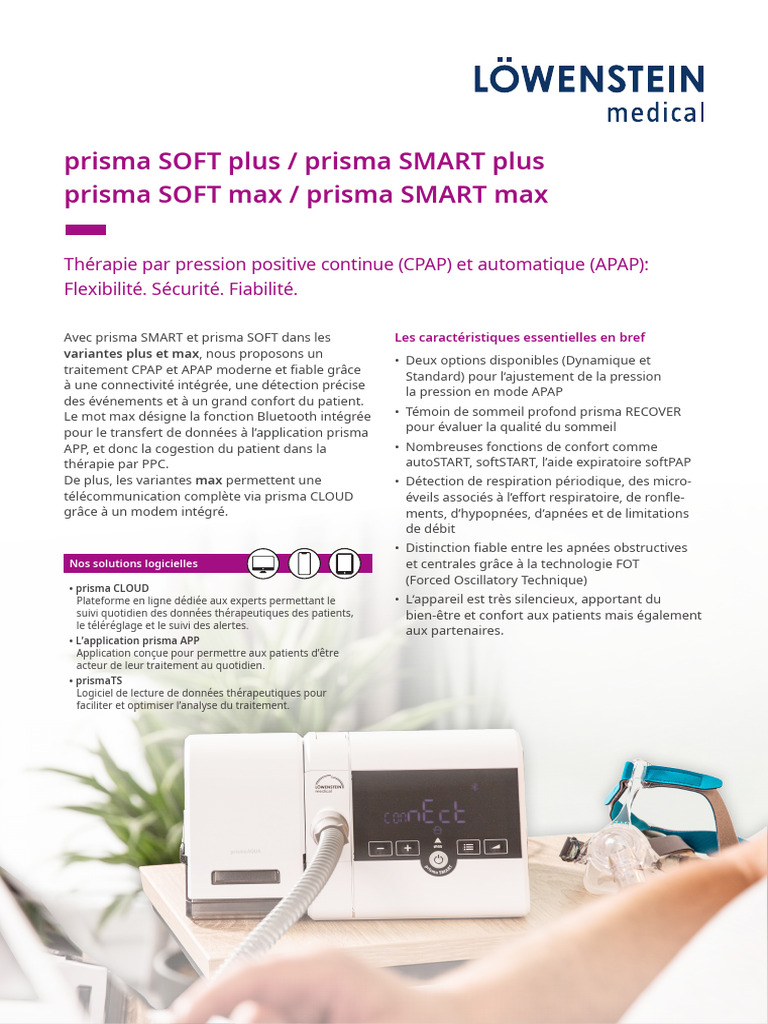 Solutions CPAP Prisma SMART et SOFT | PDF | Informatique