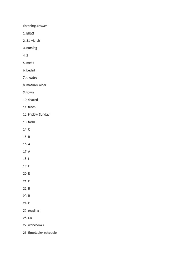 Accommodation form student information answer key pdf art