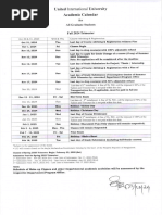 Academic Calendars Archive - United International University (UIU ...