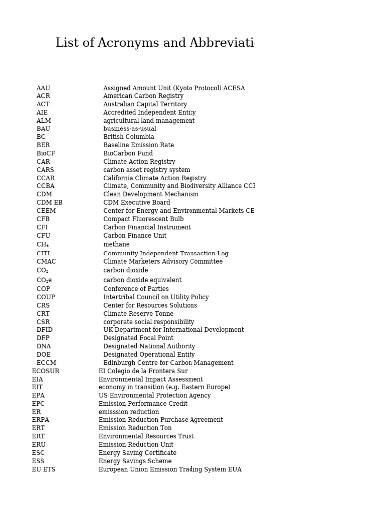 1 111 f acronyms and abbreviations pdf kyoto protocol clean
