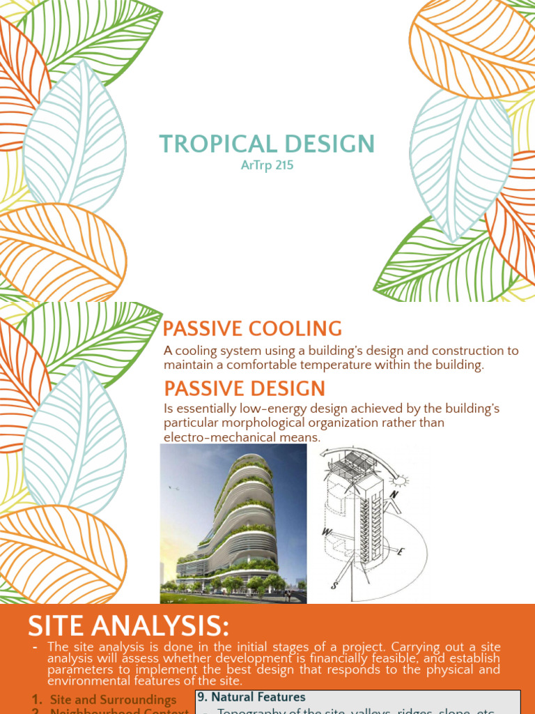 Passive Cooling Architecture Strategies | PDF | Latitude | Ventilation ...
