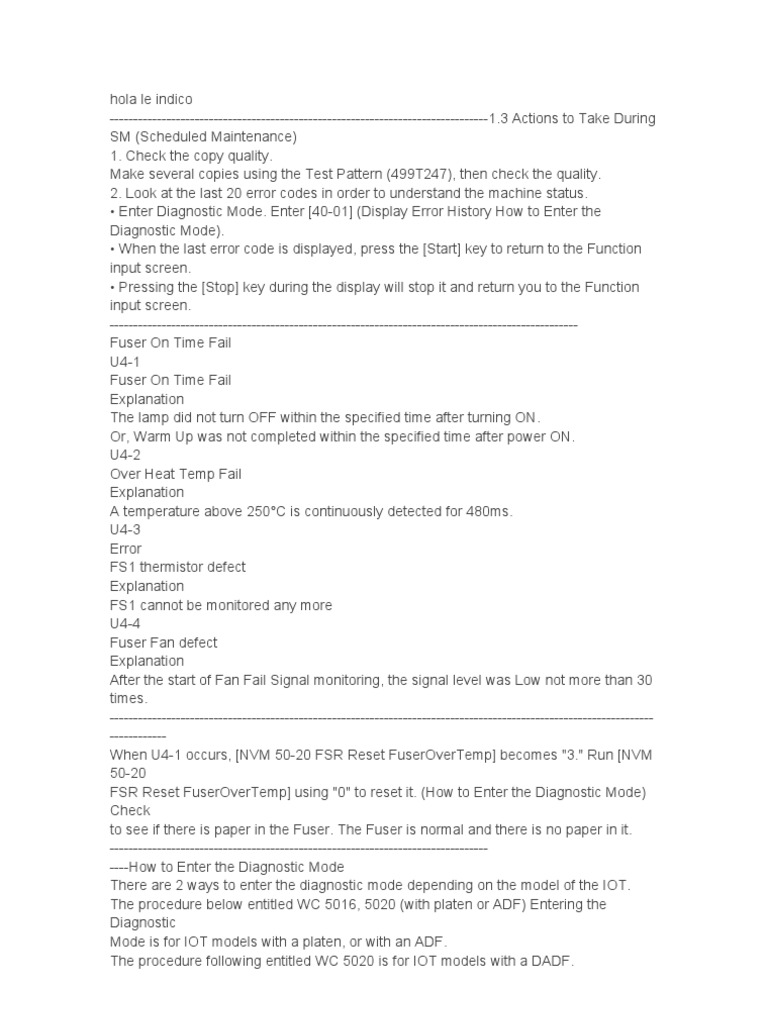 Error U4 Wc5016 | PDF | Areas Of Computer Science | Electronics