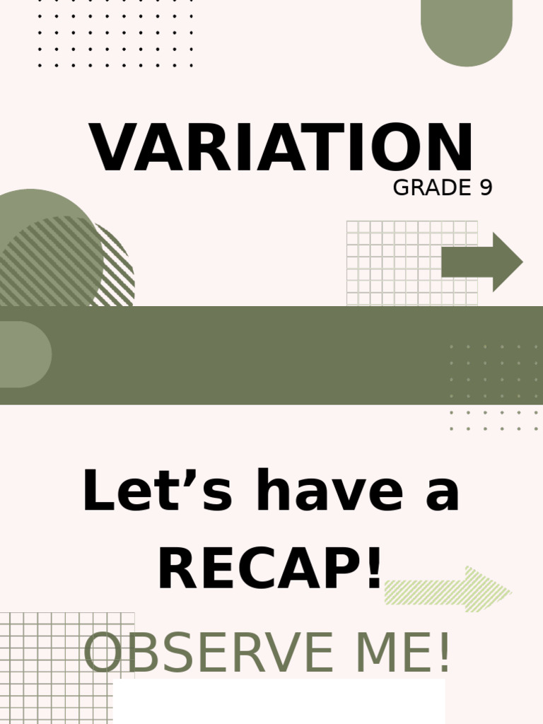 Inverse Variation LESSON PLAN | PDF | Physics | Mathematics