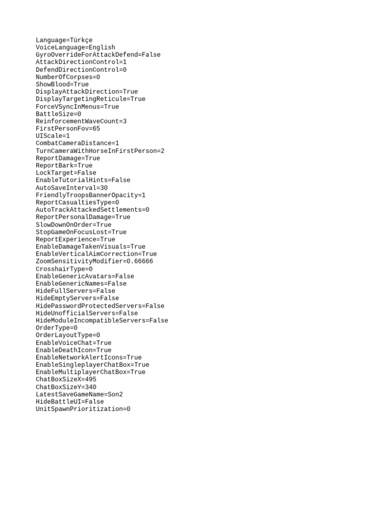 Bannerlord config pdf