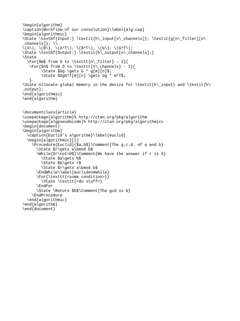 Convolution Algorithm Workflow | PDF | Computers | Technology & Engineering