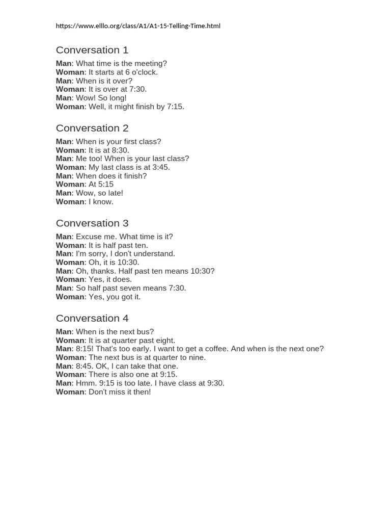 Conversation 1 Pdf Language Arts Discipline Art