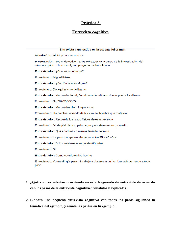 Práctica 5 | PDF | Crecimiento personal y profesional