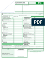 Formulario Declaracion de Renta Año 2011 F-110 DIAN 2012