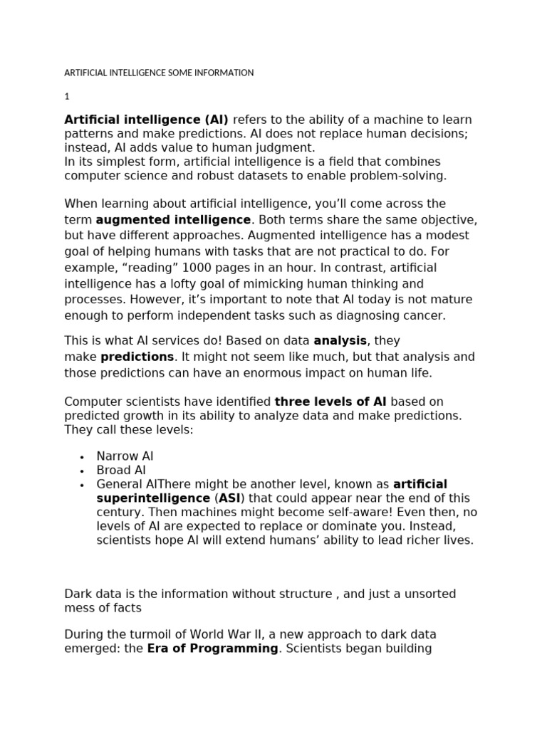 Understanding Artificial Intelligence Basics | PDF | Artificial ...