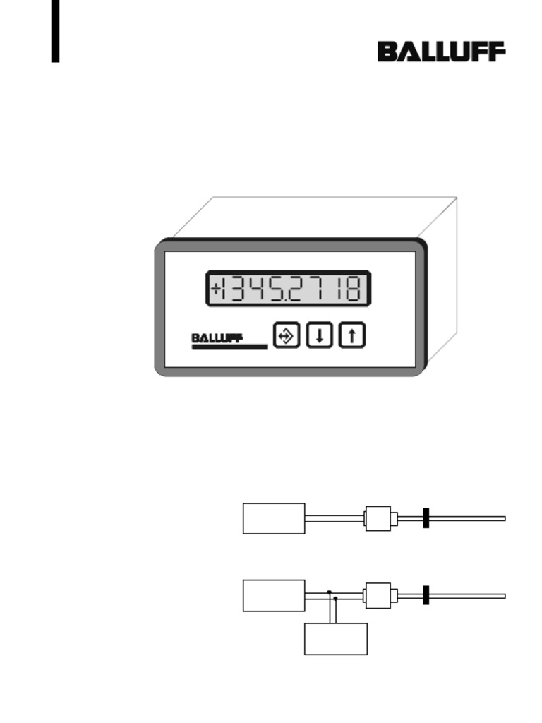 BALLUFF - BDD-AM10-.-P - Digital Display EN | PDF