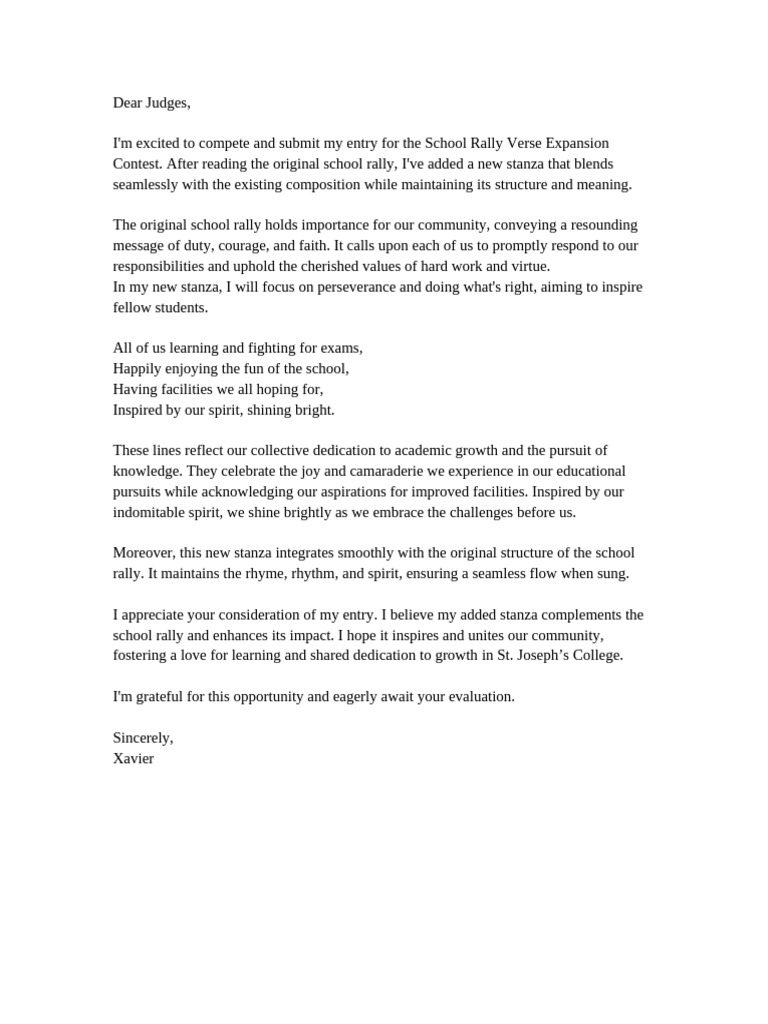 2A 26 Project Learning - Competition Entry | PDF