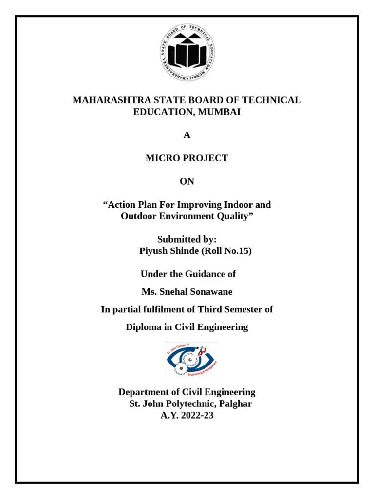ECG 3rd Practical | PDF | Air Pollution | Climate Change