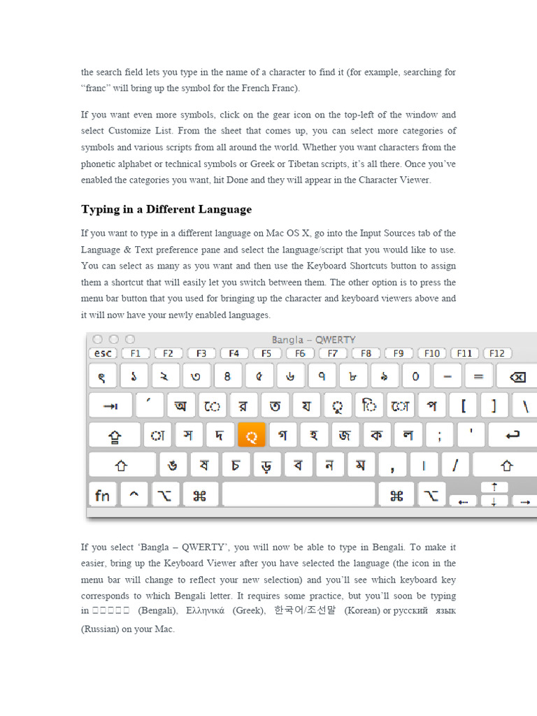 Mac keyboard tips 10 | PDF