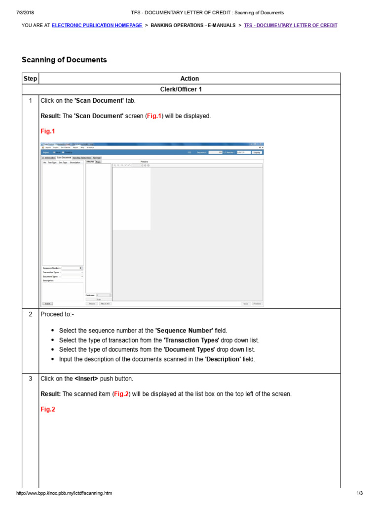 Document Scanning Guide for TFS | PDF | Image Scanner | Computing