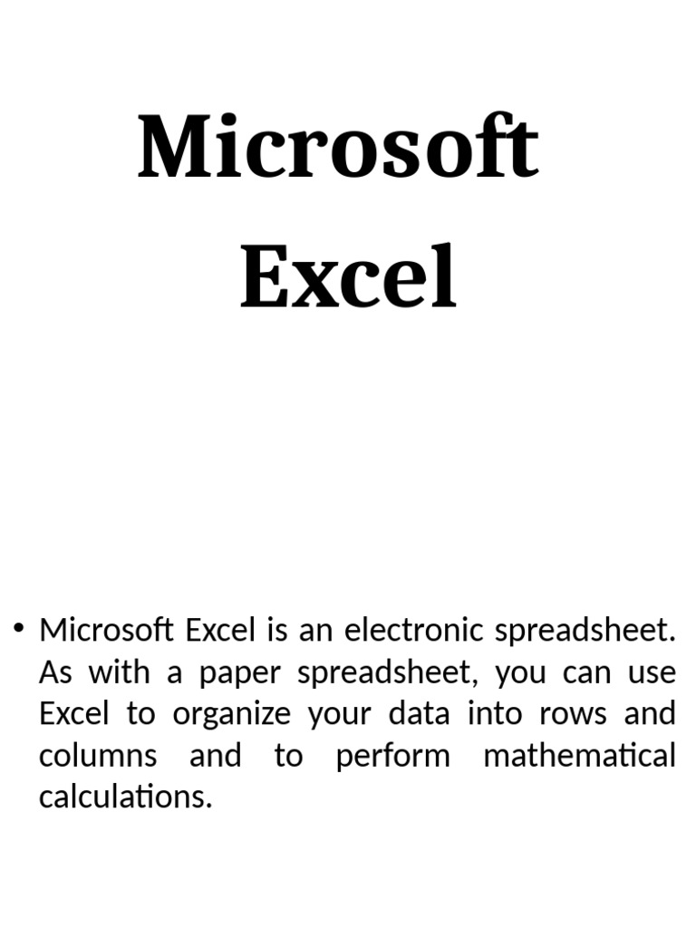Ms excel pdf microsoft excel point and click