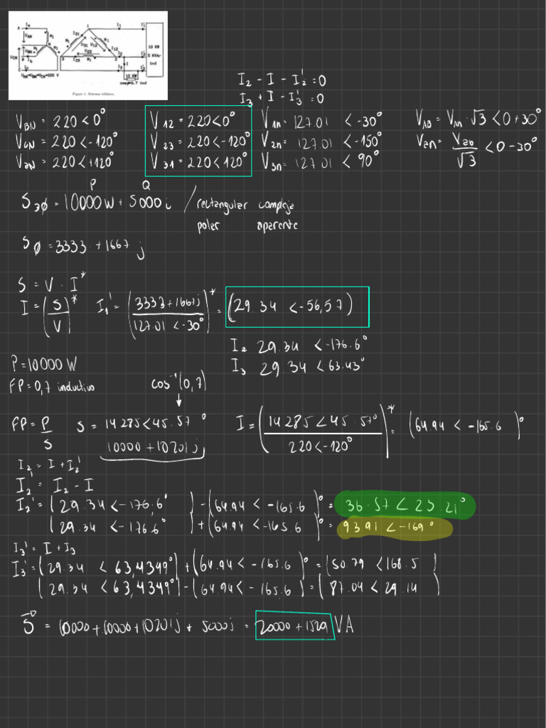 Electrical Calculations and Formulas | PDF