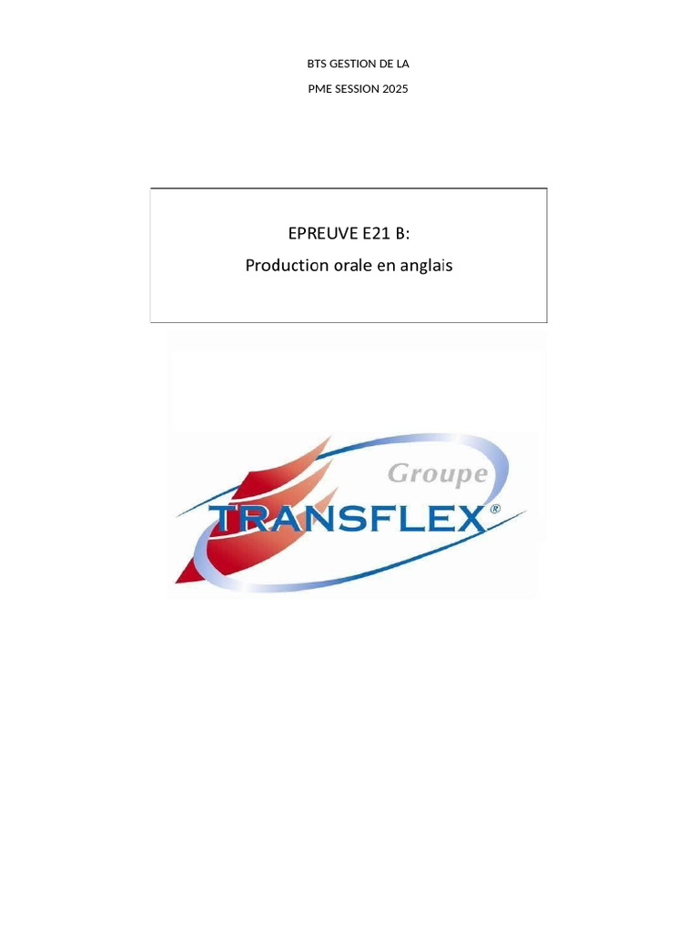Company Presentation: TRANSFLEX Overview | PDF | Business | Social ...