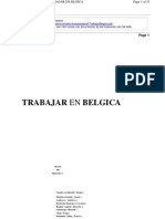 Trabajar en Belgica