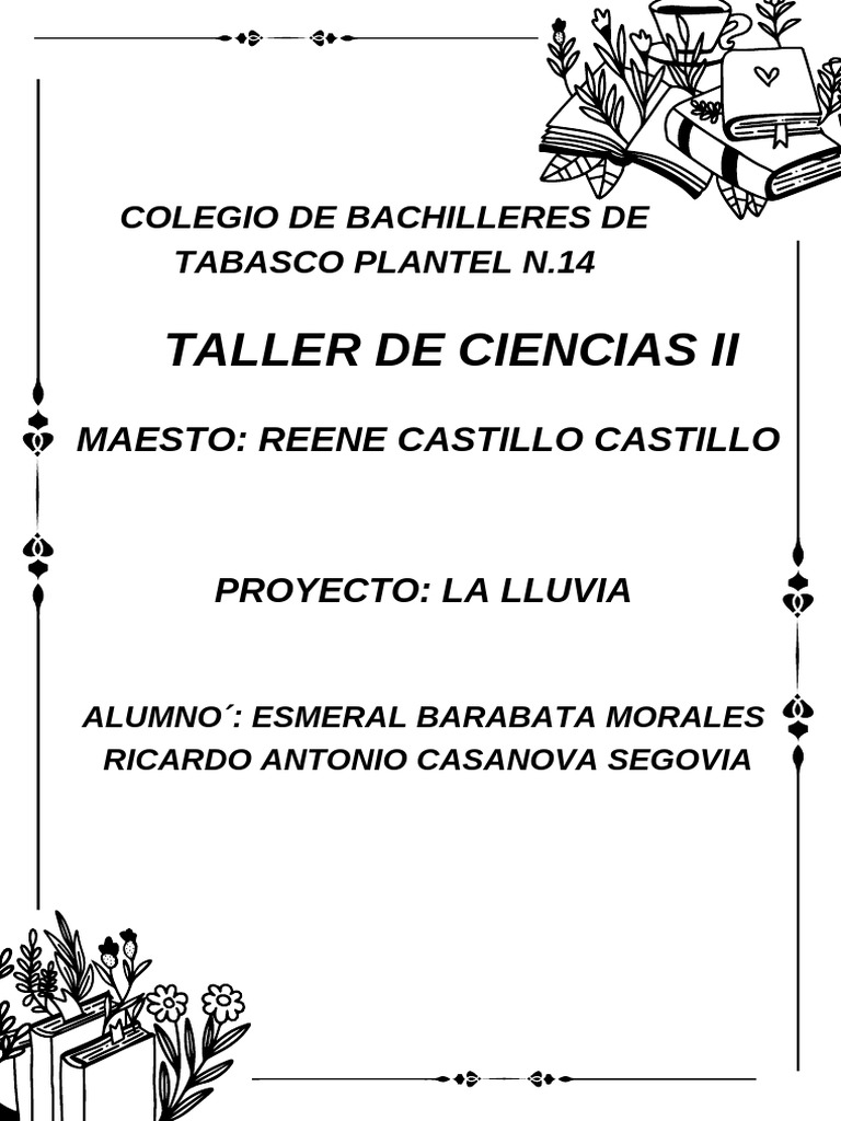 Reene La Lluvia | PDF | Precipitación | Evaporación