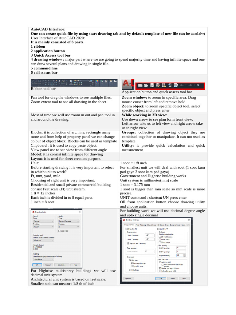 Autocad Notes | PDF