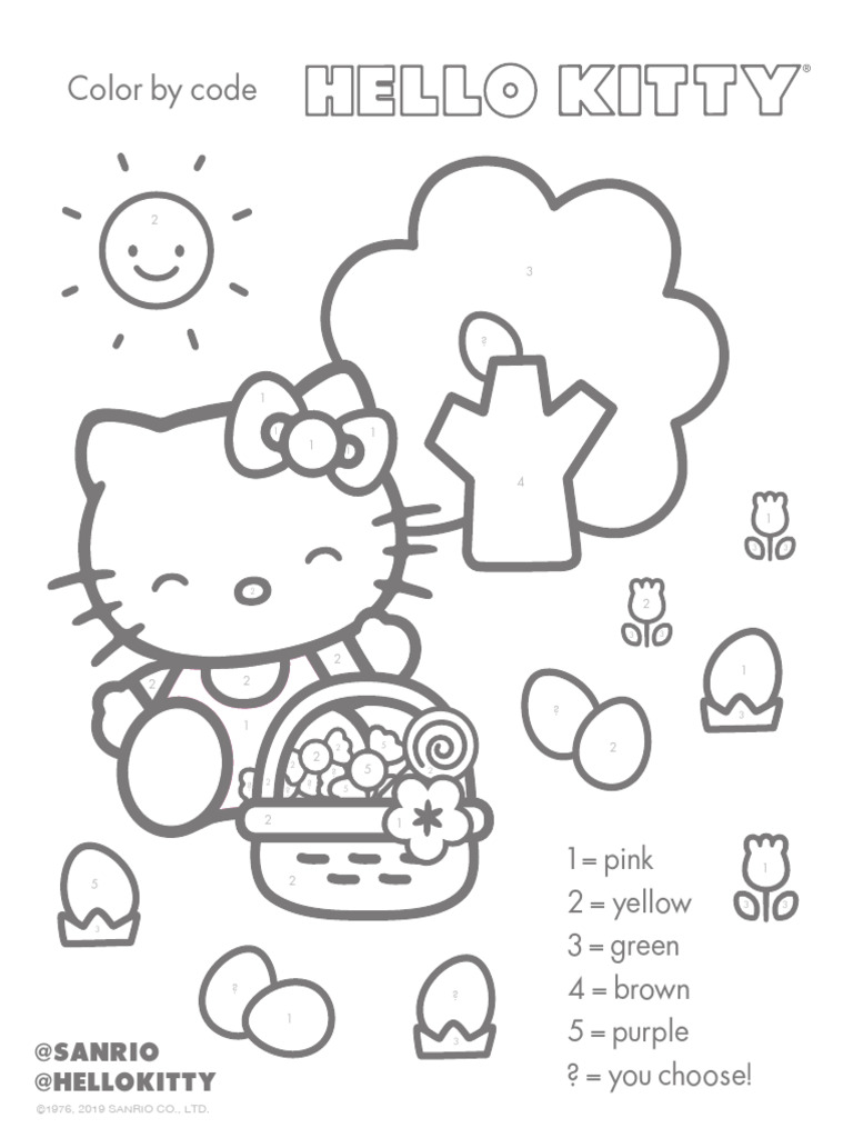 Hello Kitty Color Code Guide | PDF