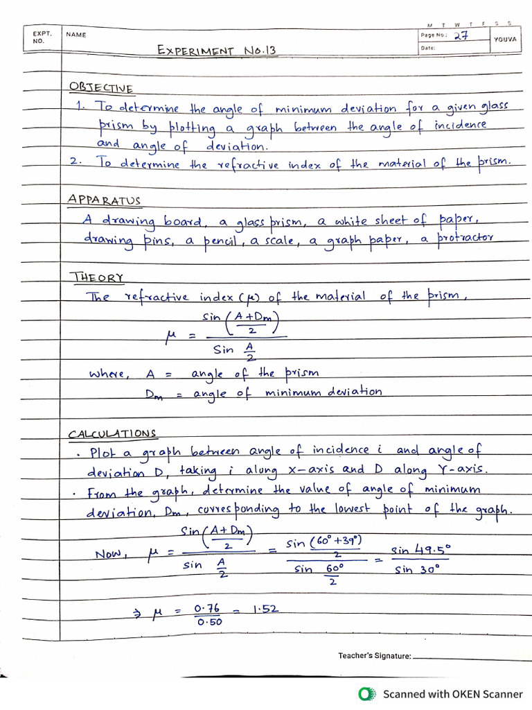 Experiment No 8 | PDF