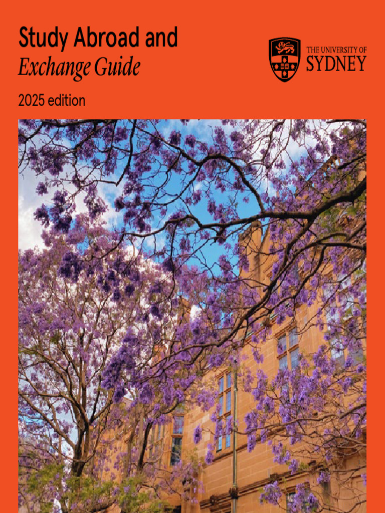 USYD Study Abroad Guide 2025 | PDF | Sydney | International Student