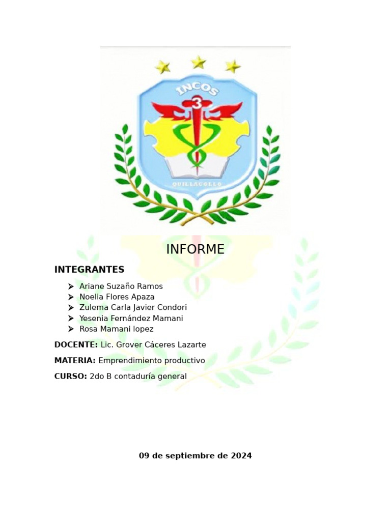 Caratula de Incos | PDF