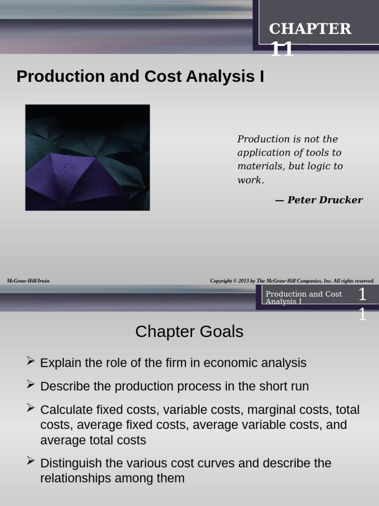CHP 11 | PDF | Marginal Cost | Profit (Economics)