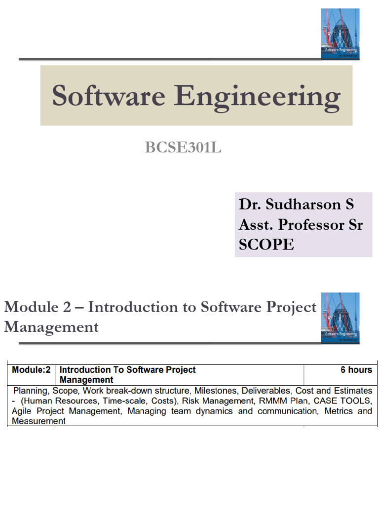 Software Project Management Overview | PDF