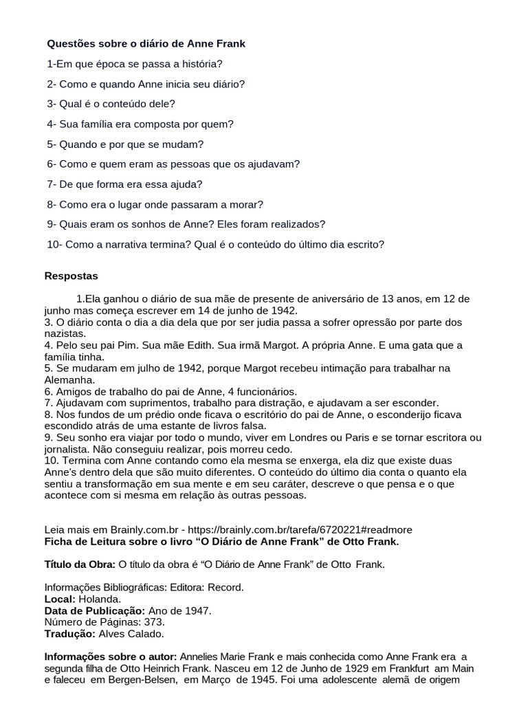 Questões sobre 