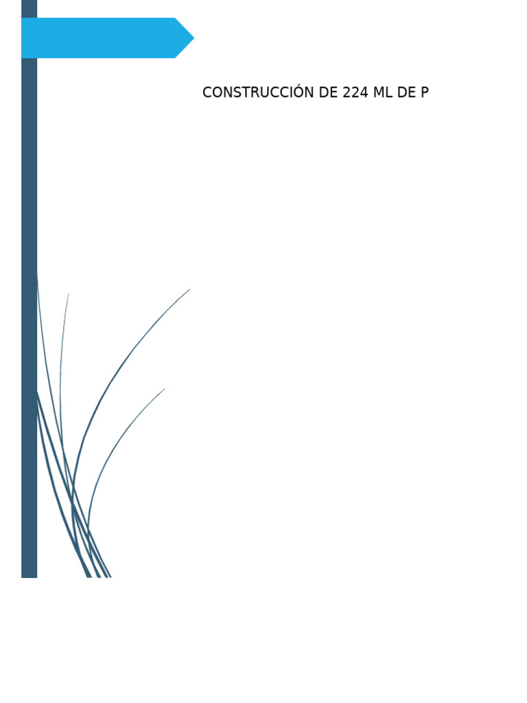 Perfil de Proyecto - 224 M Carretera San Rafael, Chinda, SB | PDF ...