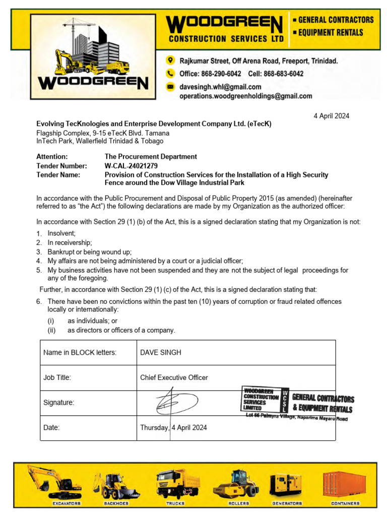 WCSL Certification Letter | PDF