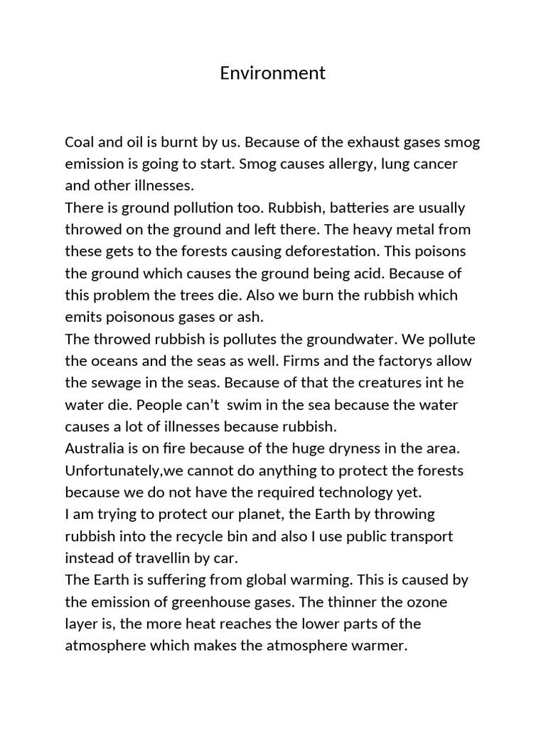 13 Environment | PDF | Social Science | Home & Garden