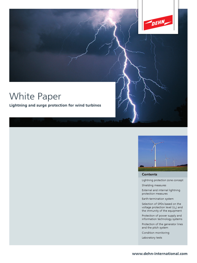 wp016 Protection Wind Turbines | PDF | Electromagnetic Compatibility ...