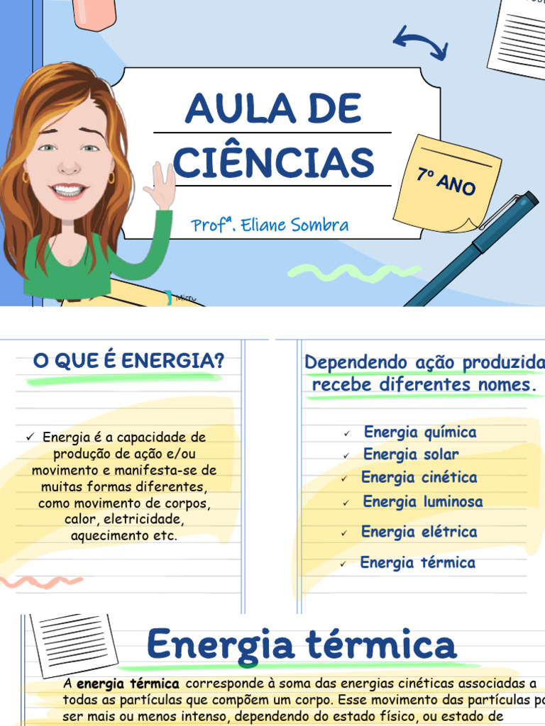 Energia Térmica e Seus Efeitos | PDF | Calor | Temperatura